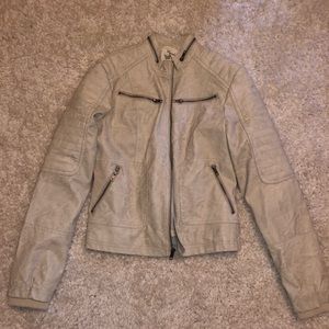 Maralyn & Me Faux Leather Jacket